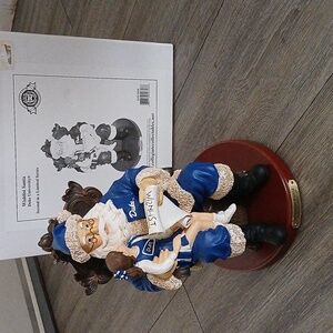 Duke Wishlist Santa Figurine 2001 from the Collegiate Collectibles NIB